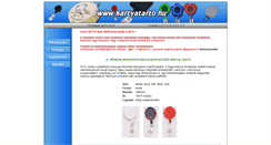 Desktop Screenshot of kartyatarto.hu